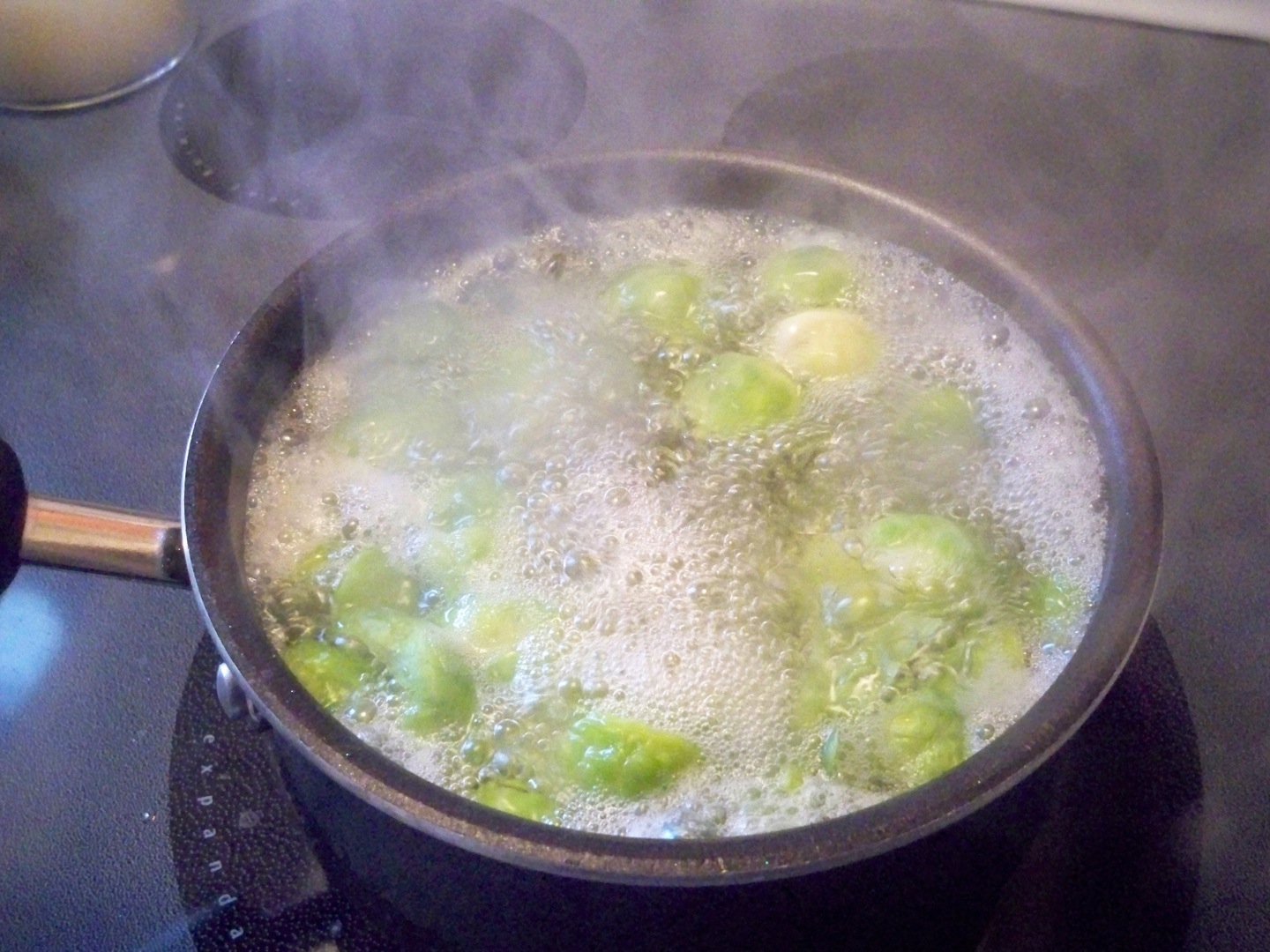 boiling sprouts